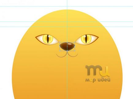 Малюємо кота в adobe illustrator, блог світ ідей