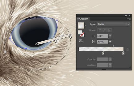 Начертайте голям портрет на котката с позоваването в Adobe Illustrator