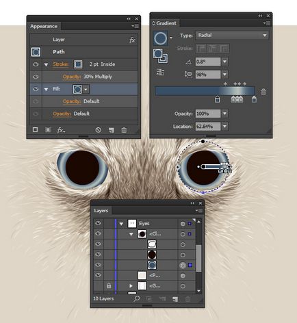 Малюємо великий портрет кішки з референсу в adobe illustrator