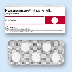 Rovamycin în chlamydia