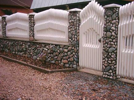 Kerti kerítések videó telepítési utasításokat dekoratív kerítés a kezüket, hogy mit kell