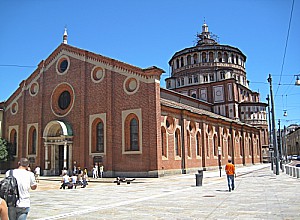 Santa Maria delle Gracia în Milano adresa, programul de lucru