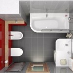 O baie într-o casă privată este asamblată corect