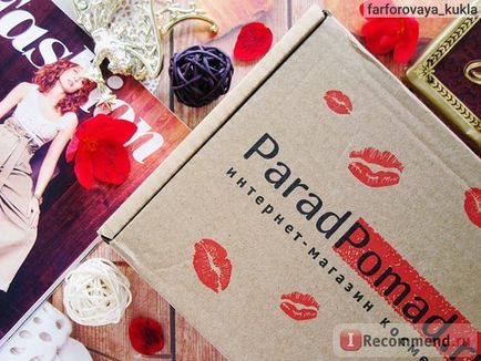 Сайт - «все помадки вишикувалися в ряд в інтернет-магазині paradpomad💄і не тільки помади, вибір