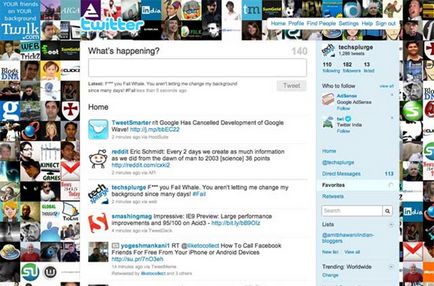 Szolgáltatás twilk - do hátteret twitter híveit (twilk) Szolgáltatás twilk - do hátteret twitter híveit