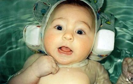 Шапочка для купання немовлят з пінопластом