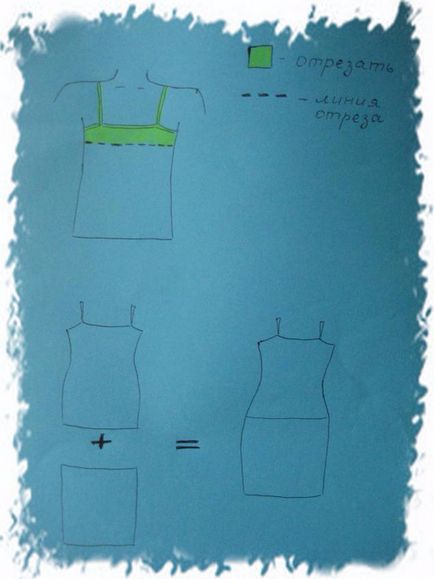 Coase - leneș - o acoperire rapidă pentru o rochie tricotată sau transparentă