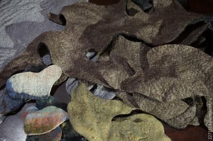 Varrni egy hangulatos szőnyeg „erdei tisztás” - tisztességes iparos - kézzel készített, kézzel készített