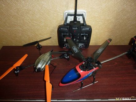 Fürge és jól irányított flybarless helikopter fx071c 4 csatornás 6 tengelyes giroszkóp flybarless rc helikopter