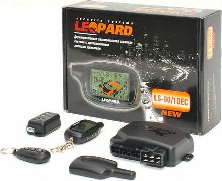 Recenzie alarmă Leopard, manual de utilizare