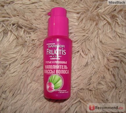 Ser de fructis pentru păr de umplere a părului de masă (gros și luxos) - 