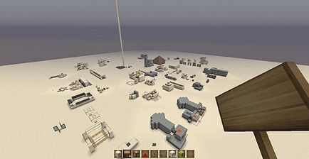 Завантажити карту для minecraft 2 з механізмами, різні механізми для minecraft