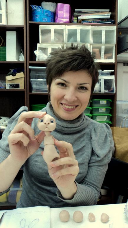 Crearea de păpuși cu balamale (animale) din plastic copt, profesor de gândaci Marya - Fair