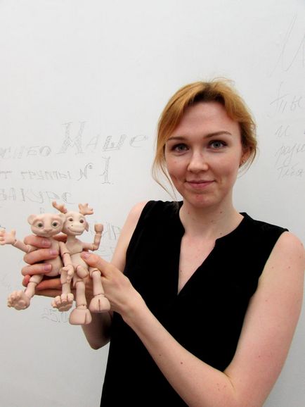Létrehozása csuklós bábok (állat) sült műanyag, tanár Maria Zhukova - Fair