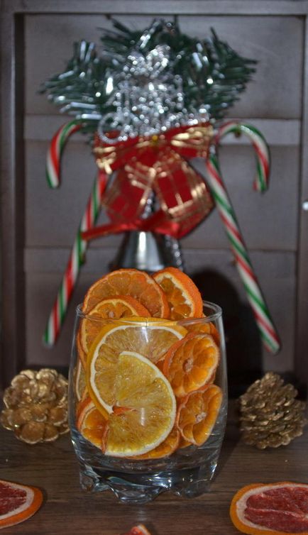 Сушимо цитрусові - готуємо святковий декор