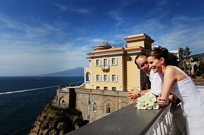 Nunta pe coasta Amalfi Sorrento, Napoli, Positano, Italia, nunti oficiale de la