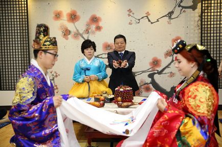 Traditiile nuntii coreene