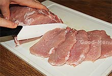 Свинина в сметані - рецепт з покроковими фото