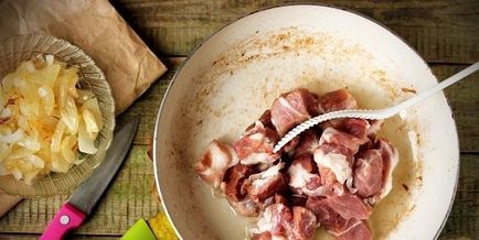 Carne de porc în sos de smântână (într-o tigaie, în cuptor) rețete