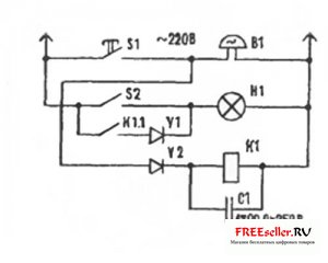 Схеми автоматичного вимикача світла