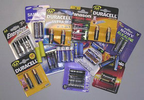 Test ujj alkáli elem (Basic Duracell Turbo) Test ujj alkáli elemek