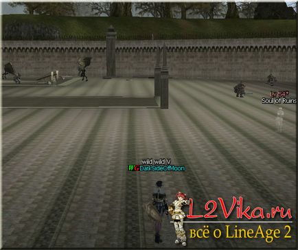 The cemetery - кладовище - lineage 2