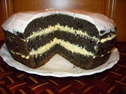 Cake Cheremuhovo hogyan kell sütni recept