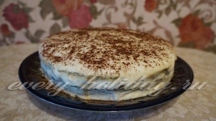 Cake - madár cseresznye, recept otthon lépésről lépésre recept fotók