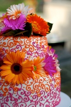 Торт для осіннього весілля