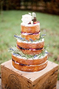 Торт для осіннього весілля