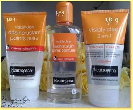 Három eszközöket probléma bőrt Neutrogena láthatóan tiszta vélemények