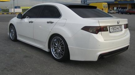 Tuning Honda Accord 8 generație (18 fotografii), tuning Honda Accord 8, video, ceas gratuit,