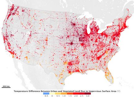 Oamenii de știință au dat seama de ce orașul este mai fierbinte decât în ​​natură - 29 august 2015, climă, știri meteorologice