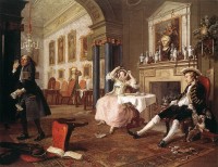 Вільям Хогарт - талановитий англійський портретист, сатирик і мораліст