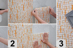 Укладання мозаїки у ванній монтаж своїми руками