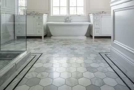 Укладання плитки у ванній на підлогу переваги матеріалу і його види, вибір, інструкція по етапах,