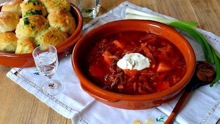 Ukrán gombóc fokhagymás recept (gombóc) Ukrán gombóc fokhagymás recept