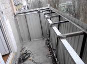 Зміцнення залізних парапетів та плит балконів