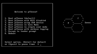 Instalarea pfsense, sysadmin