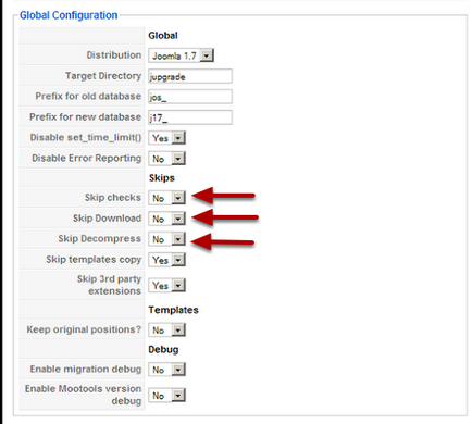 Remediați problemele cu jupgrade când actualizați joomla