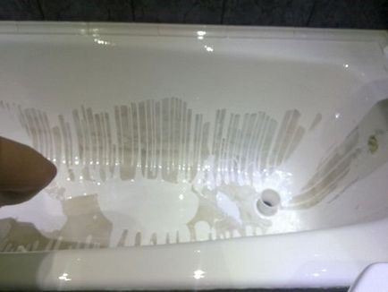 Ванна стакріл наливна з рідким покриттям ніж мити, покрити, ремонт, реставрація, відновлення