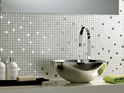Befejezi fürdőszoba használata mozaik csempe - egy könnyű dolog