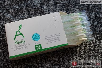 Ватяні палички almea make up corrector swabs - «чарівні палички-Криворучко-помогалочкі)))