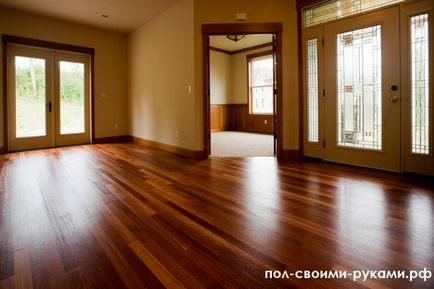 Selectarea podelei de finisare pentru podea în apartament