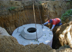 Cisternă de inele de beton - cum se face un astfel de design