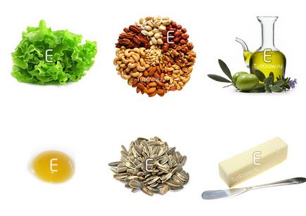 Vitamina e (tocoferol) în care sunt conținute alimentele