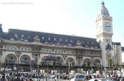 Paris vasútállomások, pályaudvarok, Párizs északi, keleti, Lyon, Bercy, Austerlitz,