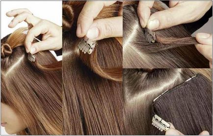 Haj hajcsat ellátás hamis haj (szőr) Hair hajcsat hajápoló javítás