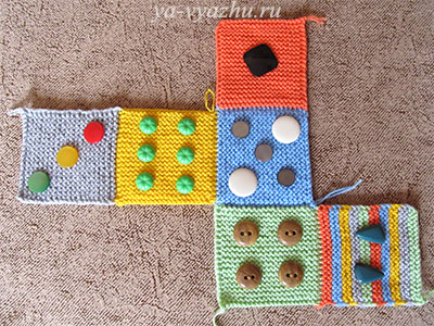 Tricotate jucărie în curs de dezvoltare un cub (clasa de master), starea de spirit de tricotat
