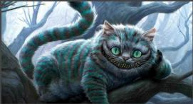 Kötött Cheshire cat